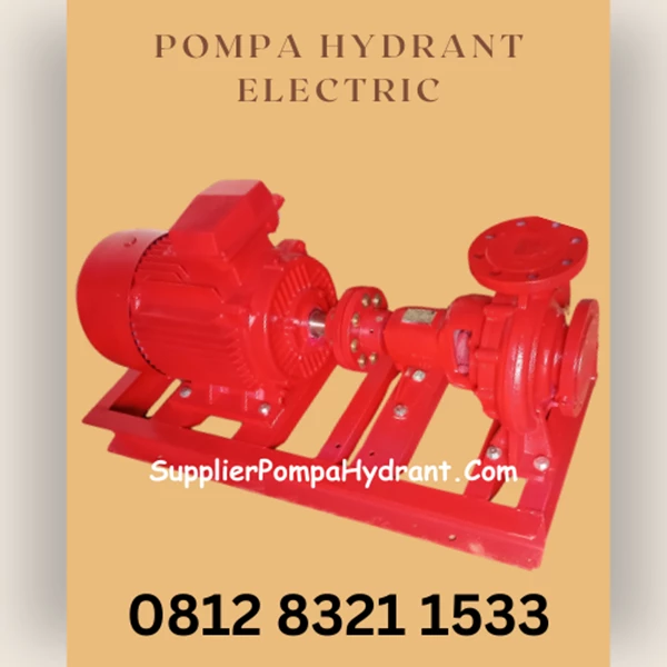 Pompa Hydrant Electrik 500 gpm 750 gpm 1000 gpm