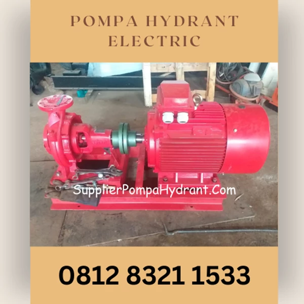 Pompa Hydrant Electrik 500 gpm 750 gpm 1000 gpm