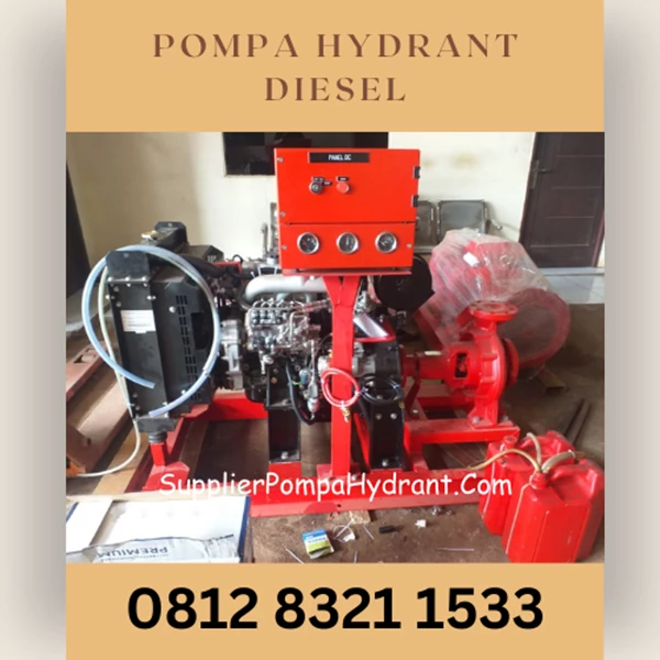Diesel Fire Pump - Diesel Hydrant Pump 250 gpm 500 gpm 750 gpm 1000 gpm